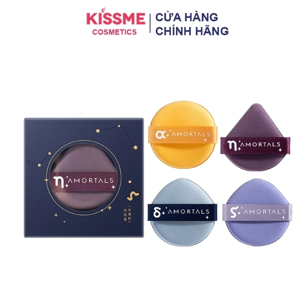 Bộ bông phấn Amortals ngôi sao (4c)