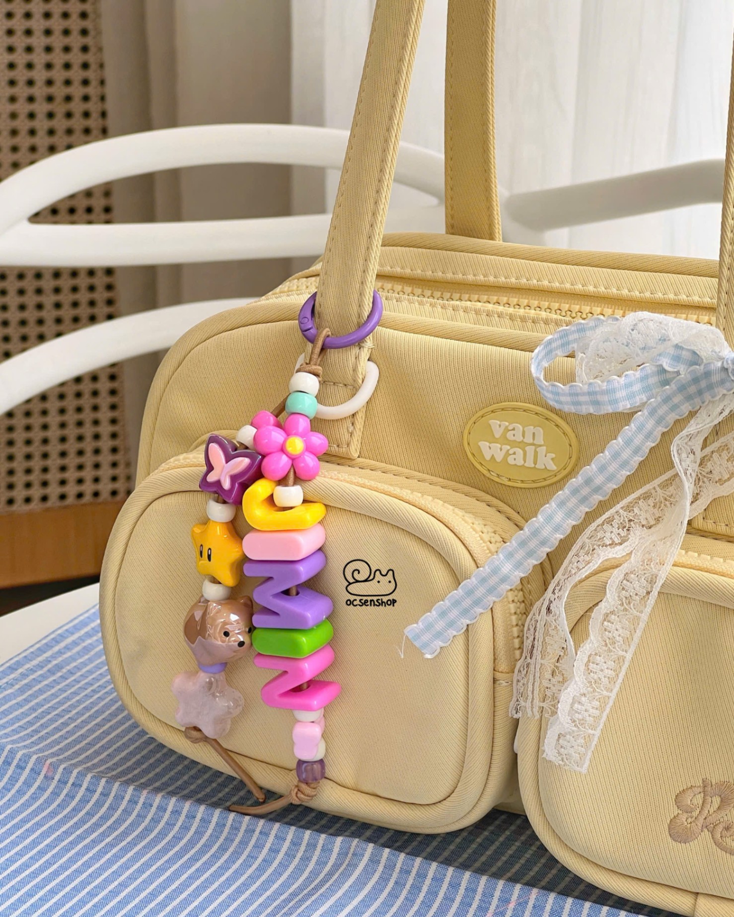 Workshop DIY keychain chữ