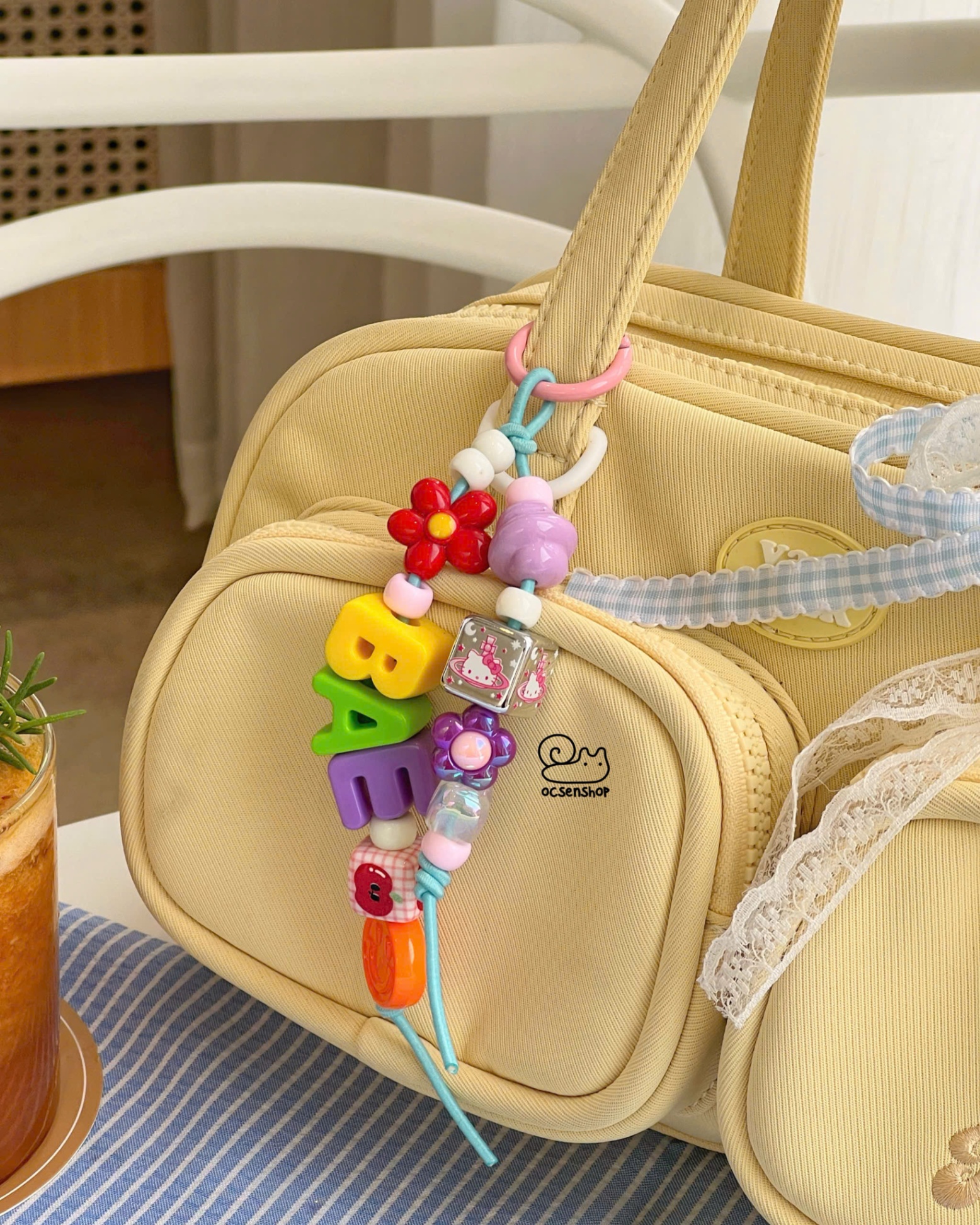 Workshop DIY keychain chữ