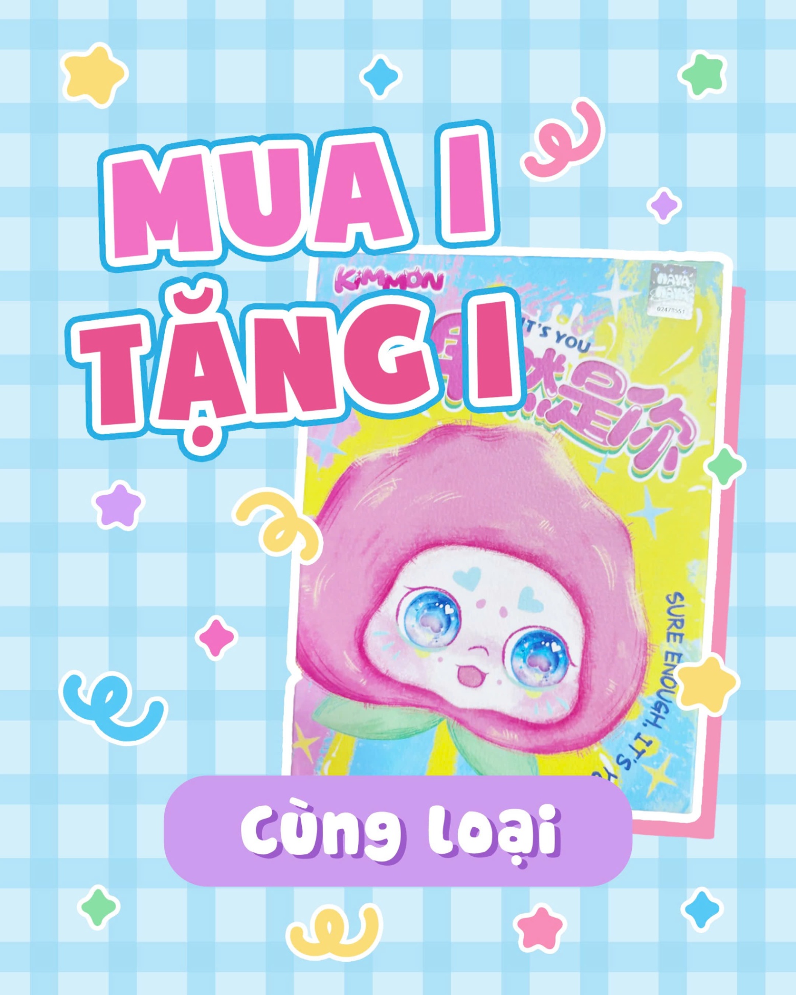 Blind box bông Kimmon Trái cây (8)