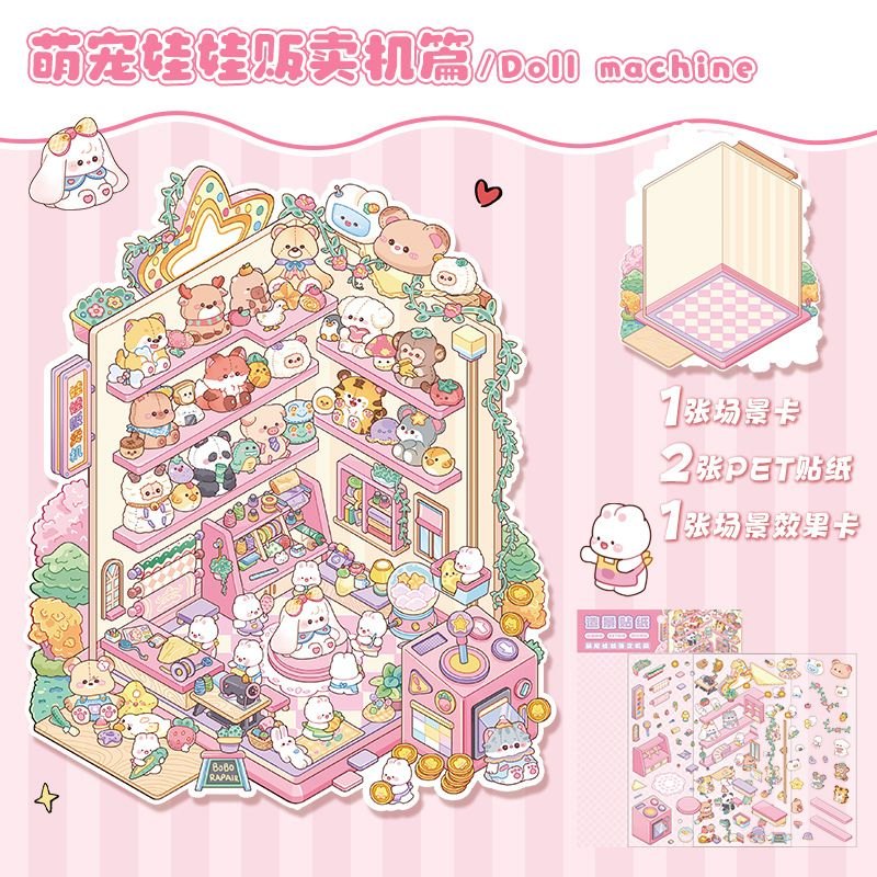 Sticker DIY Động vật 25k