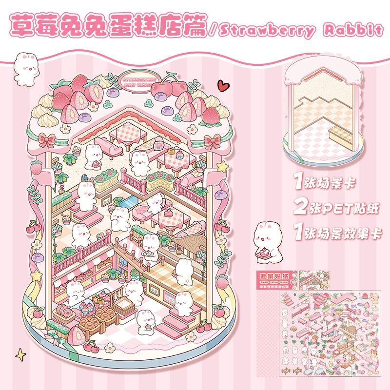 Sticker DIY Động vật 25k