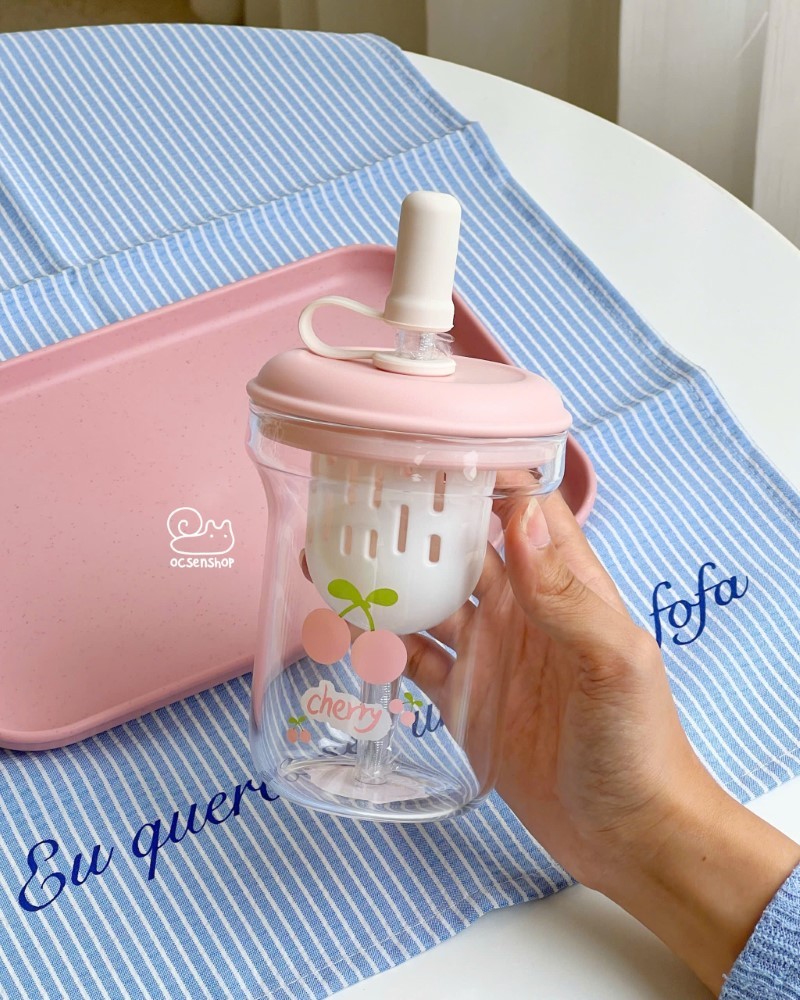 Bình thủy tinh Trái cây (400ml)