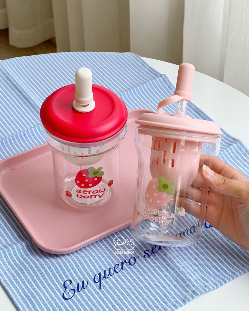 Bình thủy tinh Trái cây (400ml)