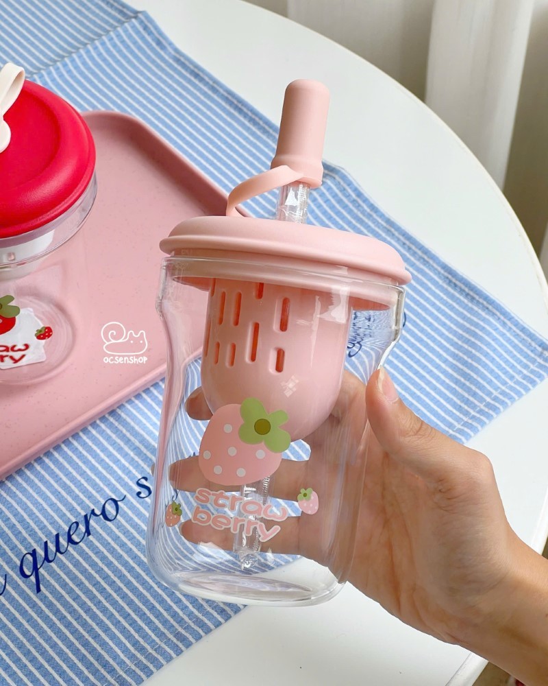 Bình thủy tinh Trái cây (400ml)