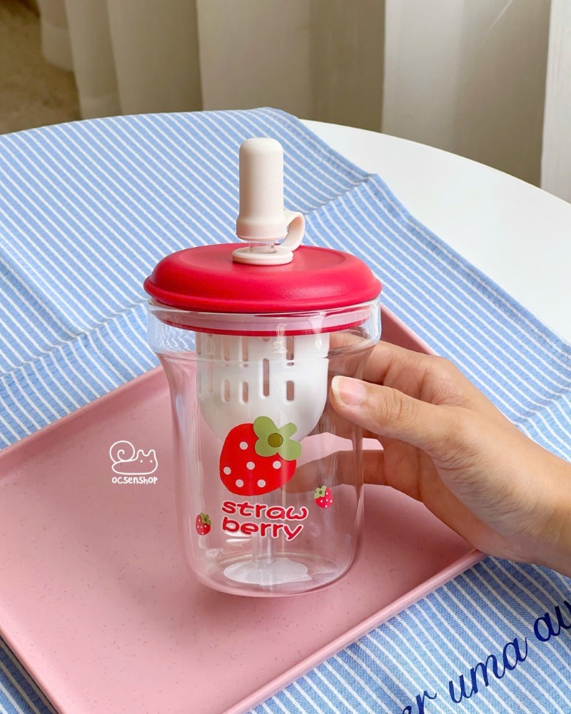 Bình thủy tinh Trái cây (400ml)
