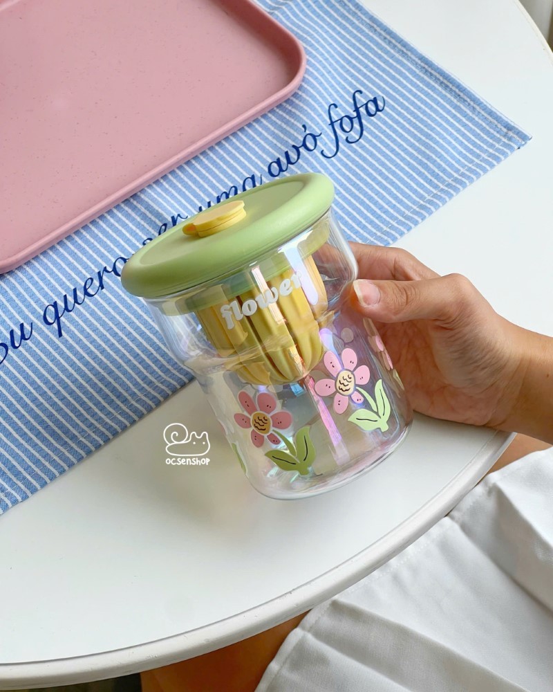 Cốc sứ Flower (500ml)