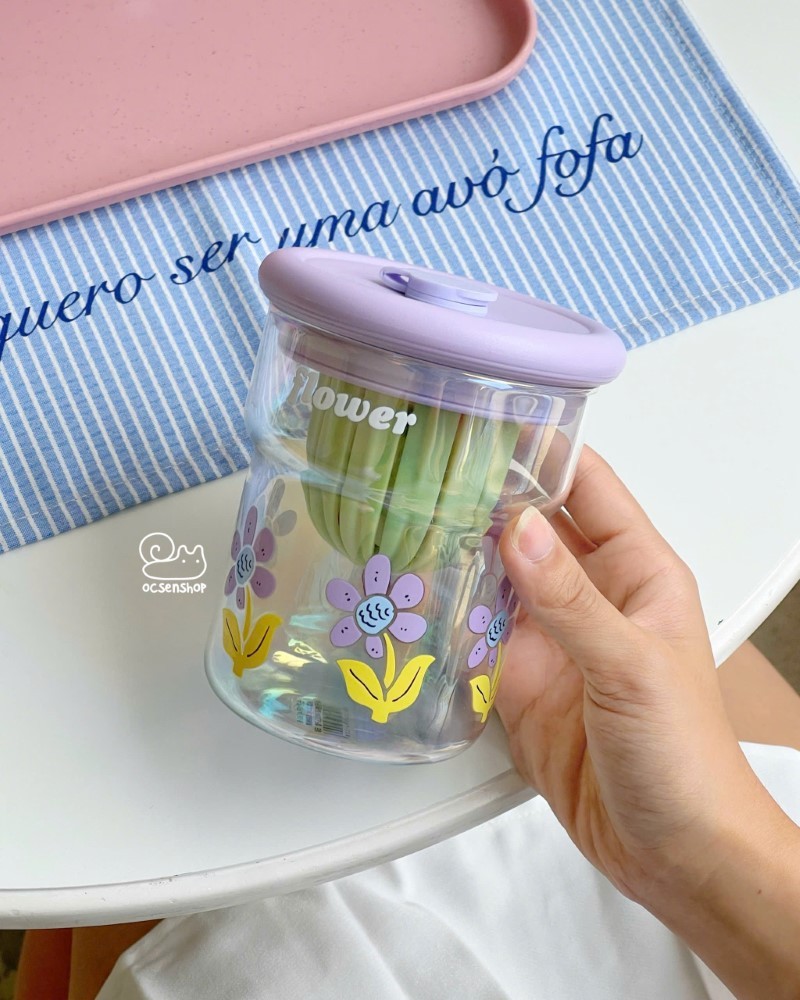 Cốc sứ Flower (500ml)