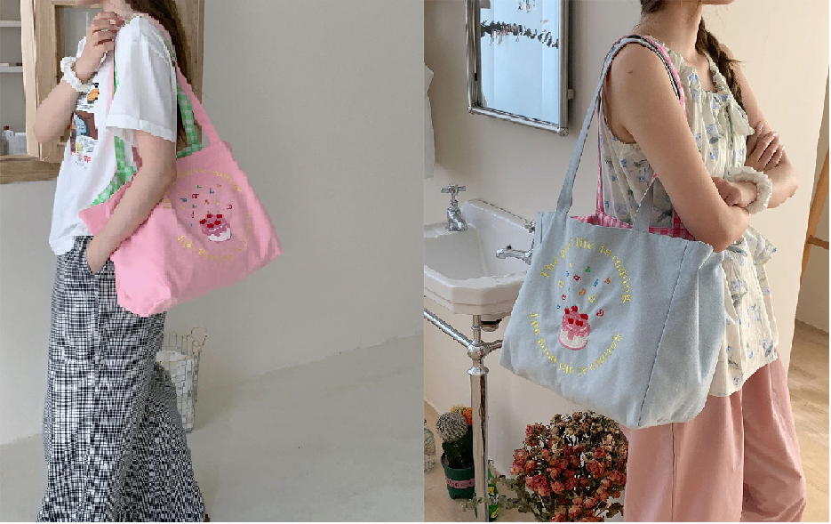 Totebag The good life is coming 2 mặt
