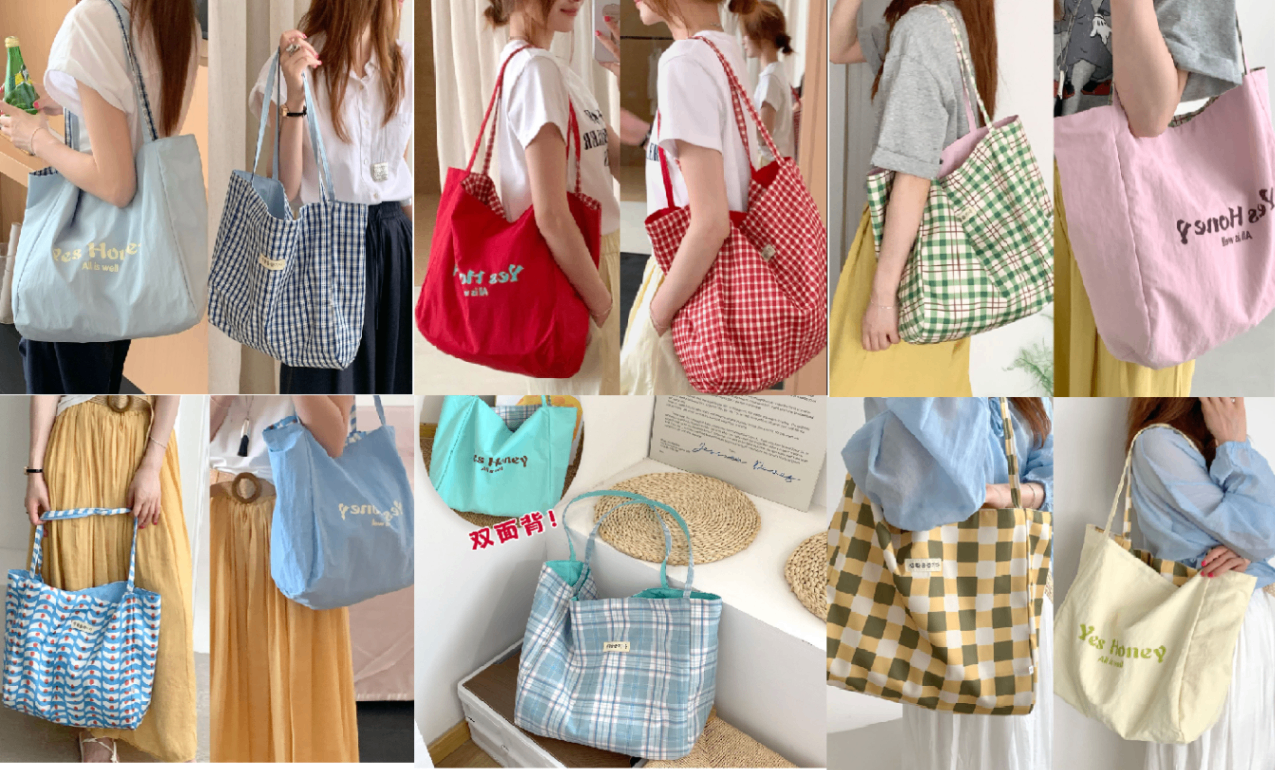 Totebag Yes honey all is well 2 mặt