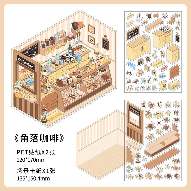 Sticker DIY Động vật 30k