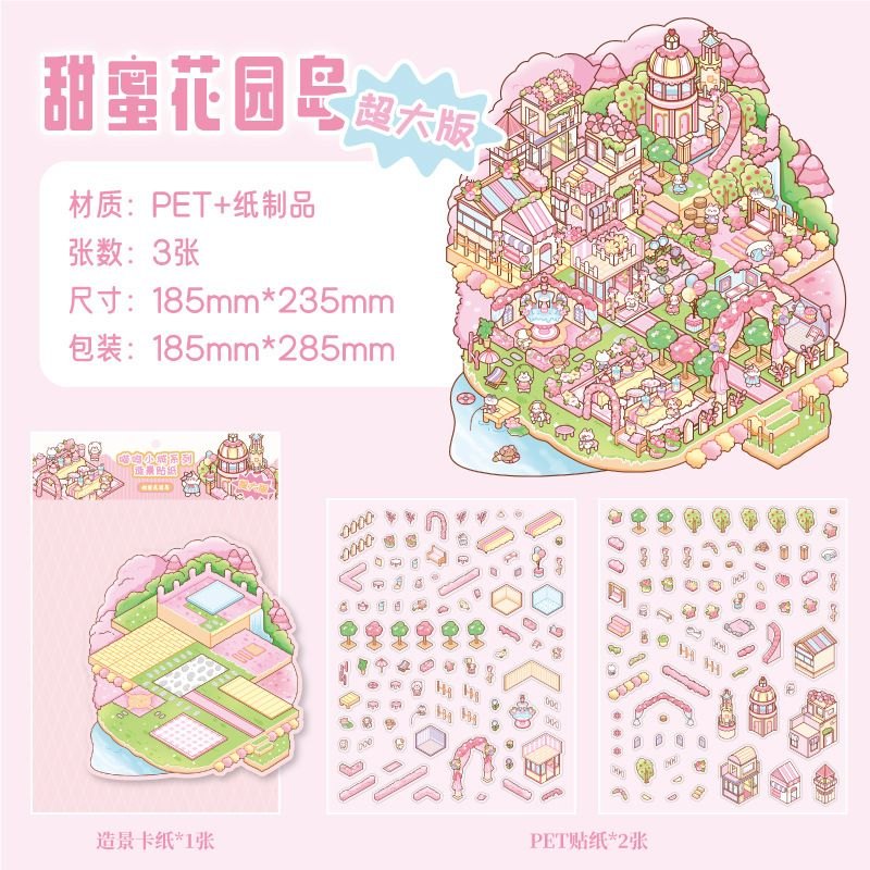 Sticker DIY Động vật 35k