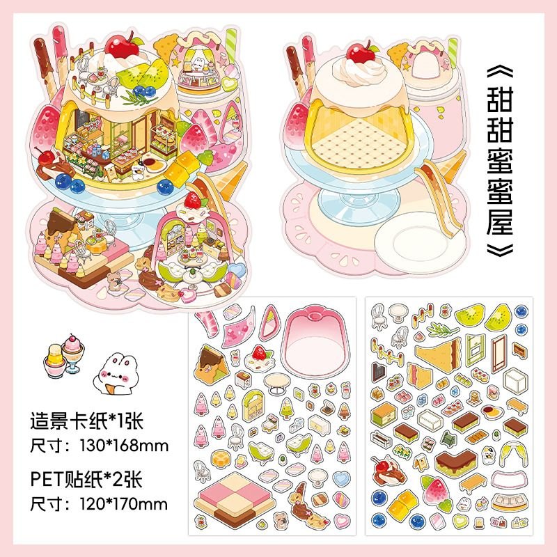 Sticker DIY Động vật 30k