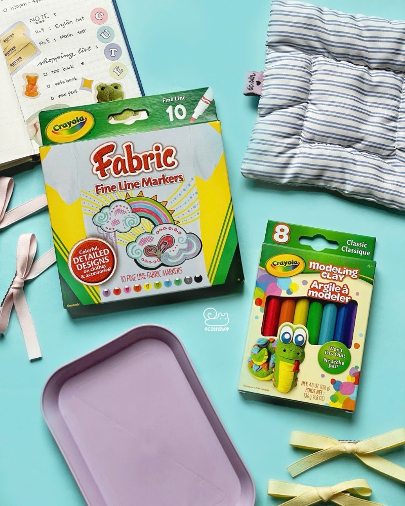 Bộ đất sét Crayola 8 màu cơ bản 570312