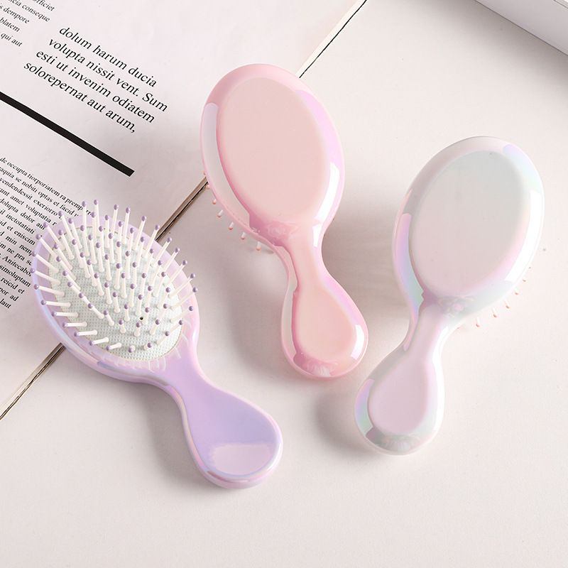 Lược massage hologram trơn màu