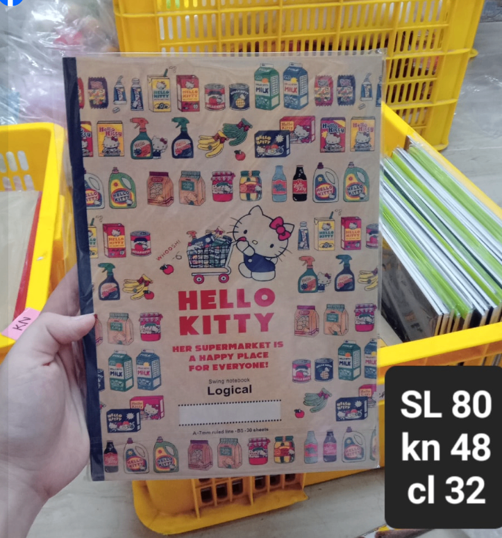 Vở B5 Hello Kitty (60tr)