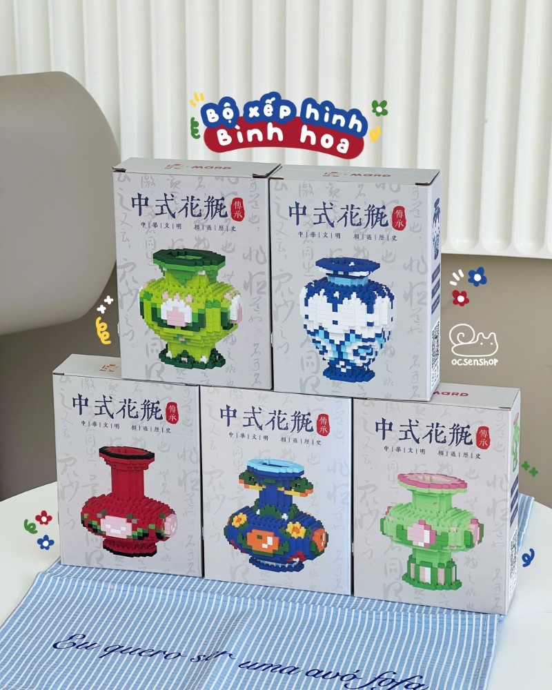 Bộ xếp hình Mard Bình hoa