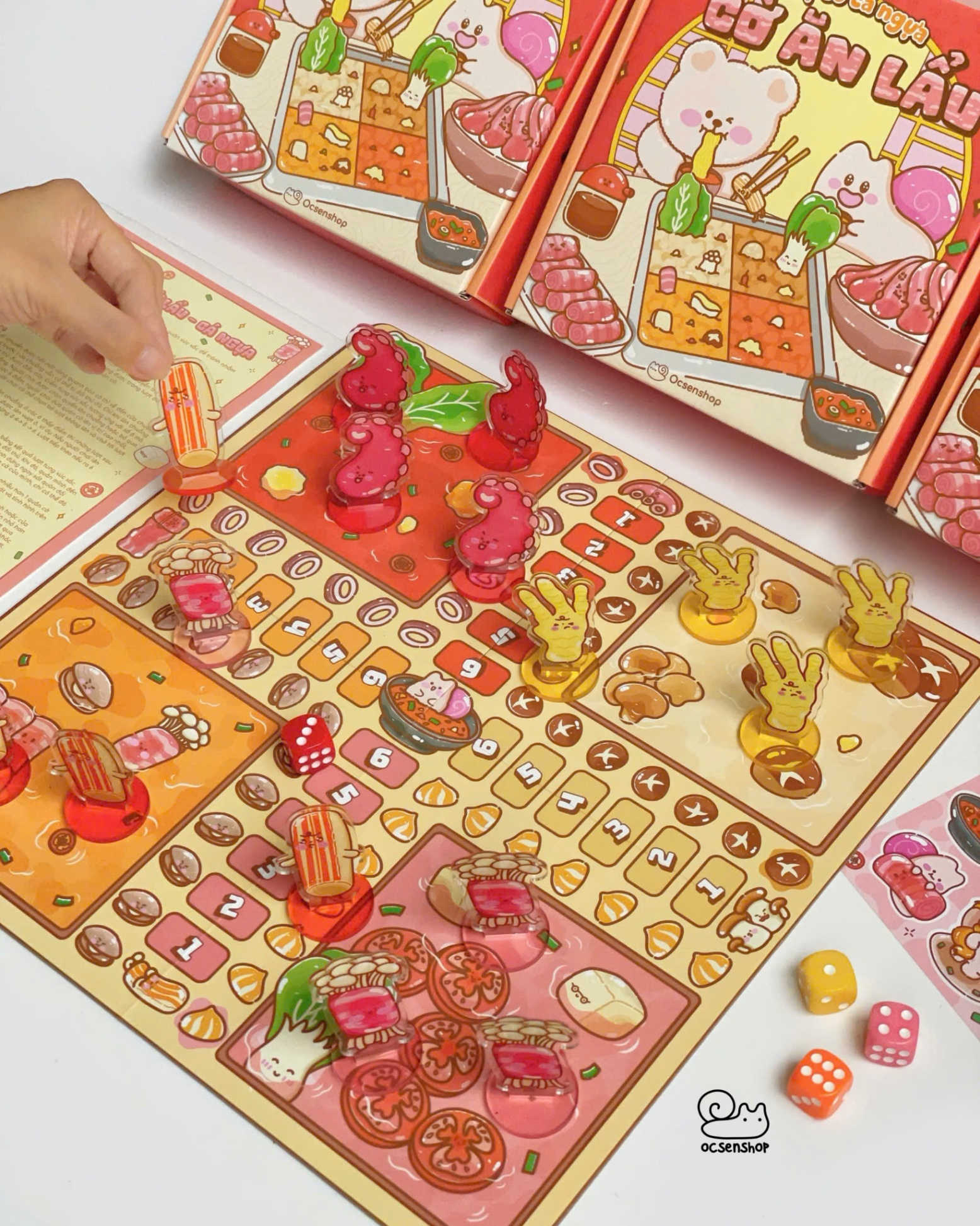 Bộ cờ ăn lẩu - Cờ cá ngựa