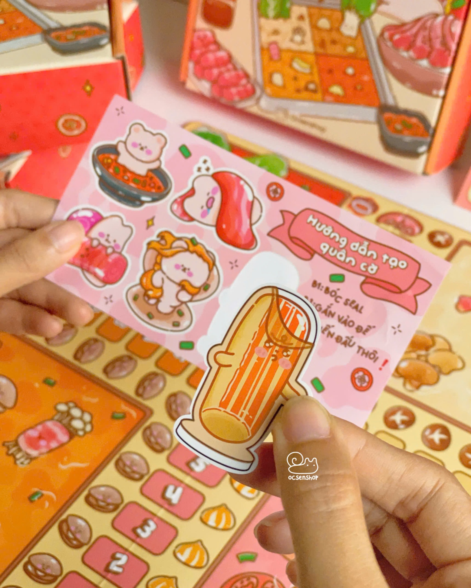 Bộ cờ ăn lẩu - Cờ cá ngựa