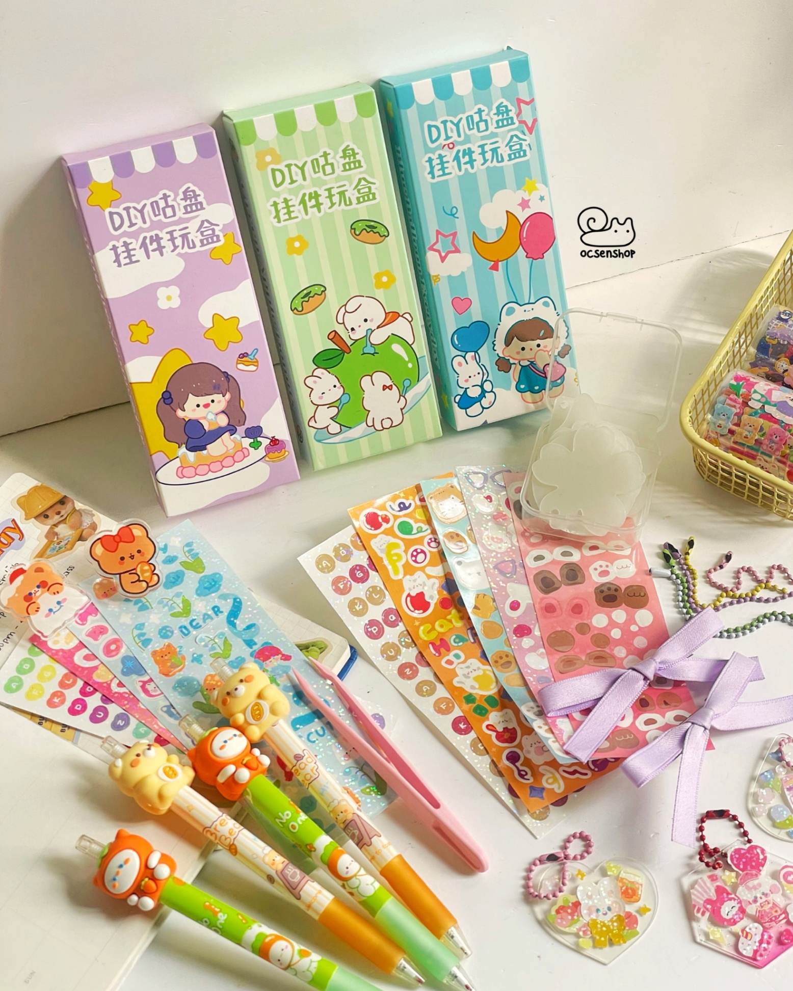 Set làm móc trang trí DIY Em bé