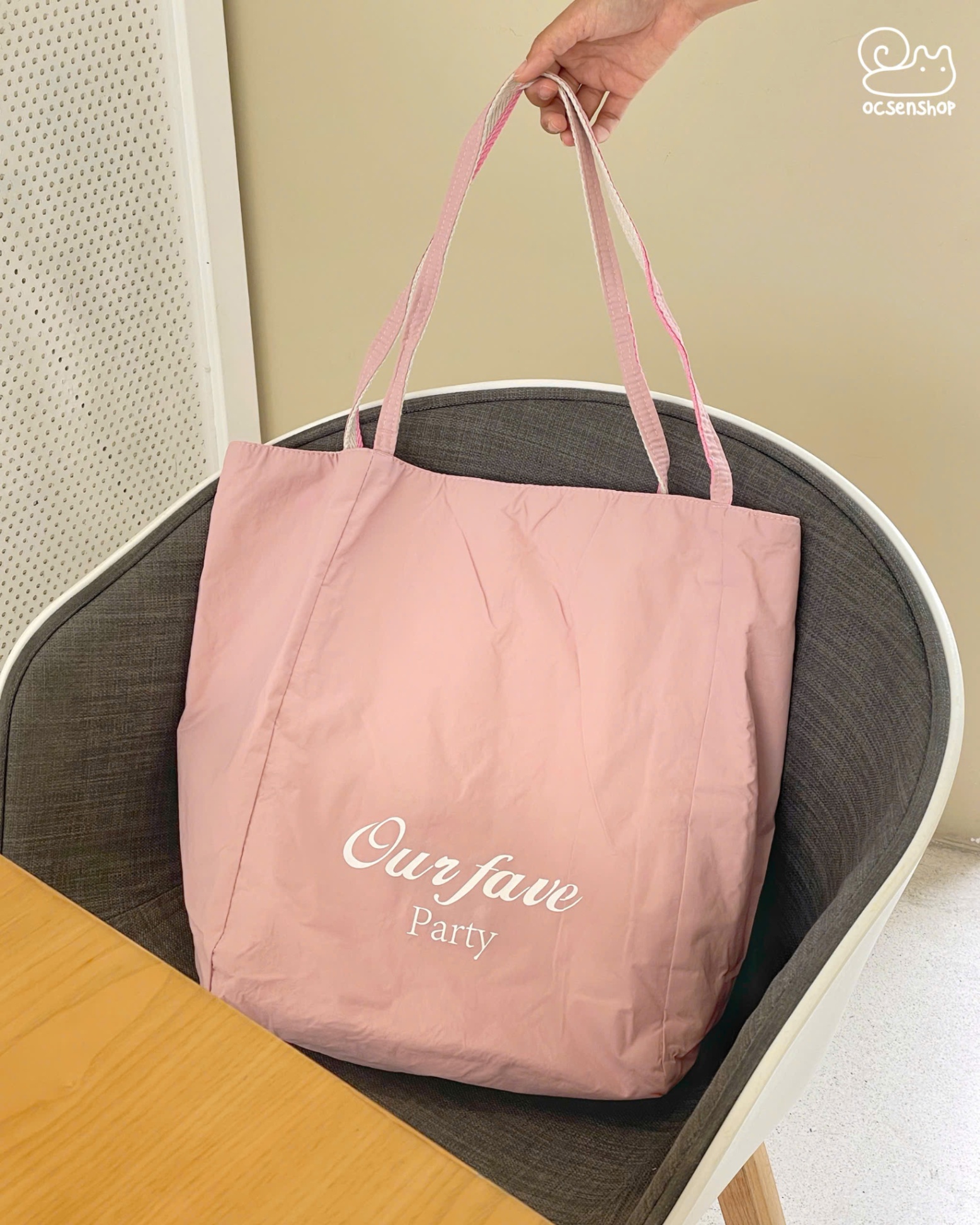 Totebag Our fave party 2 mặt