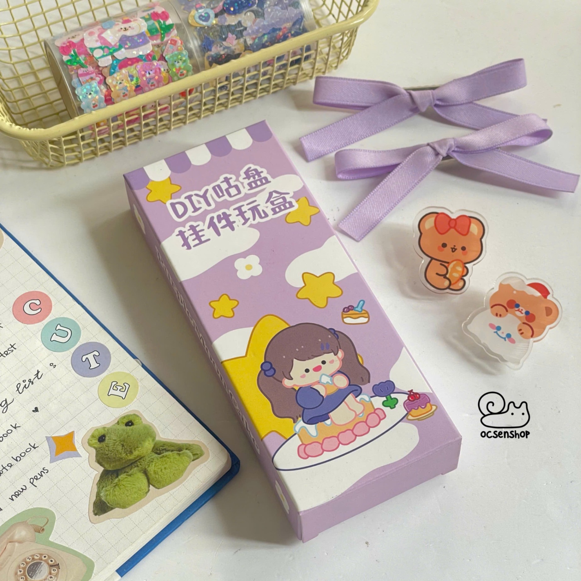 Set làm móc trang trí DIY Em bé