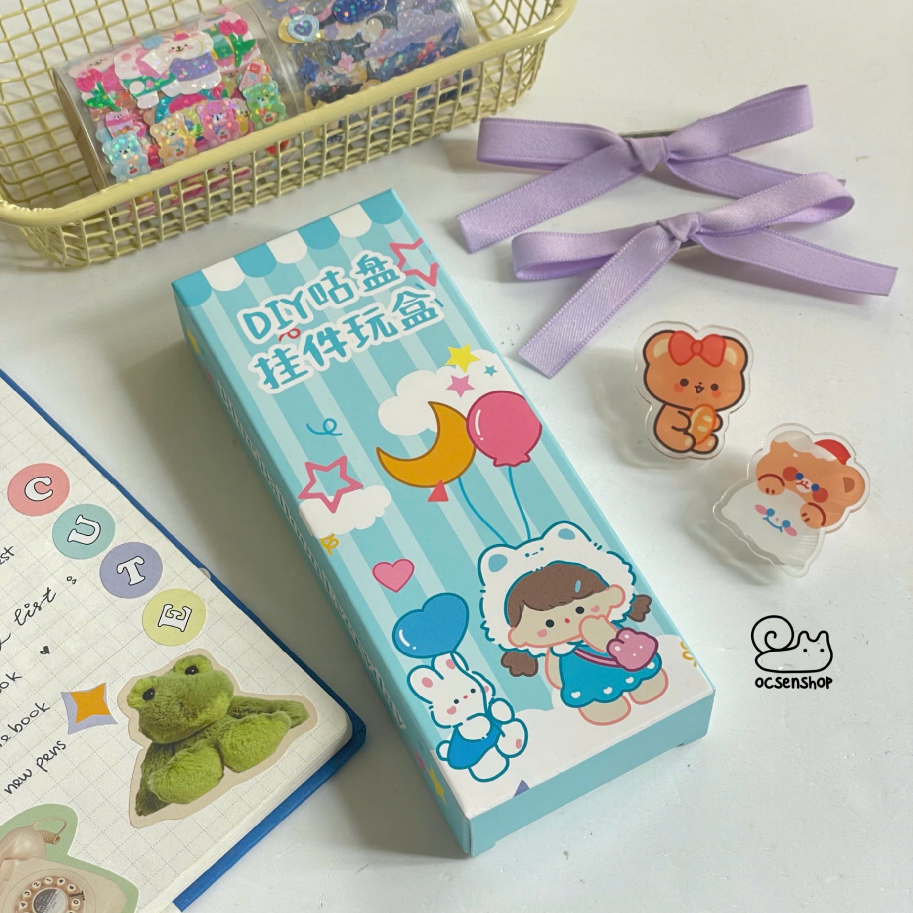 Set làm móc trang trí DIY Em bé