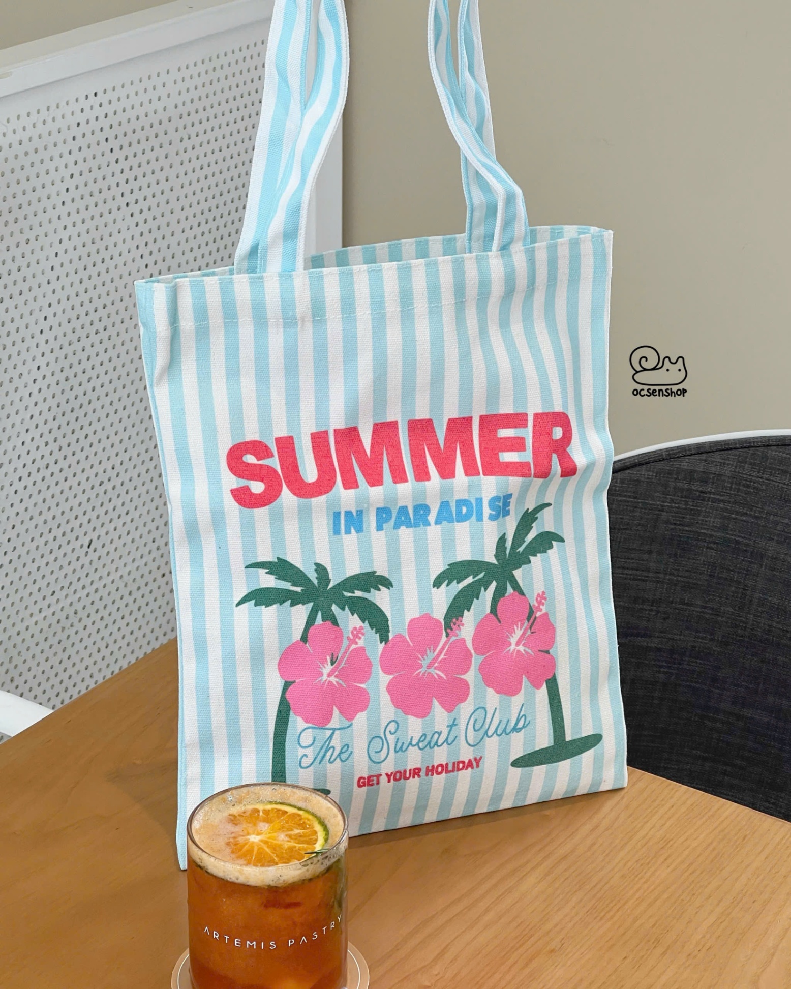 Totebag summer in paradise