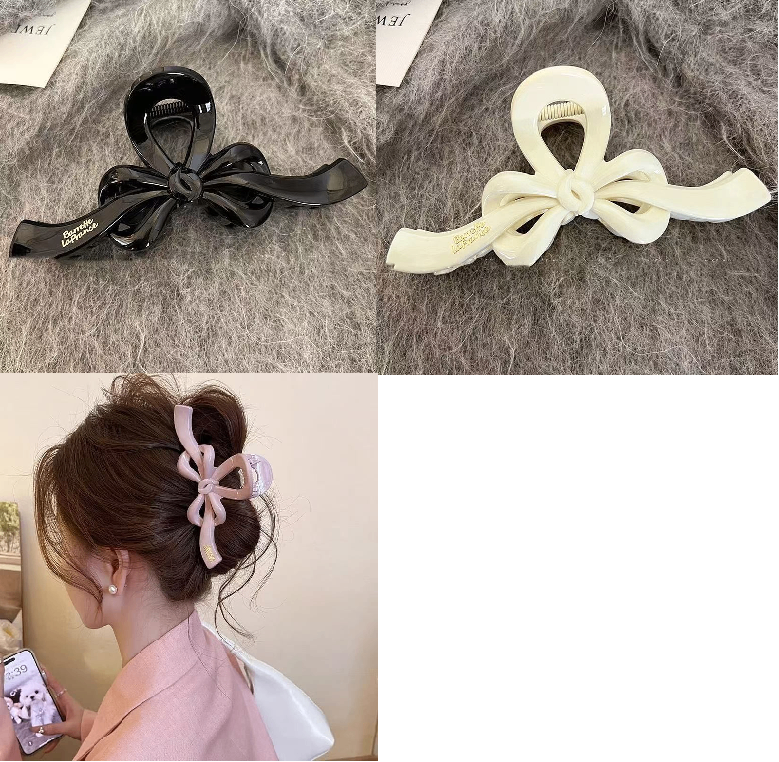Kẹp càng cua nhựa Nơ thắt nút