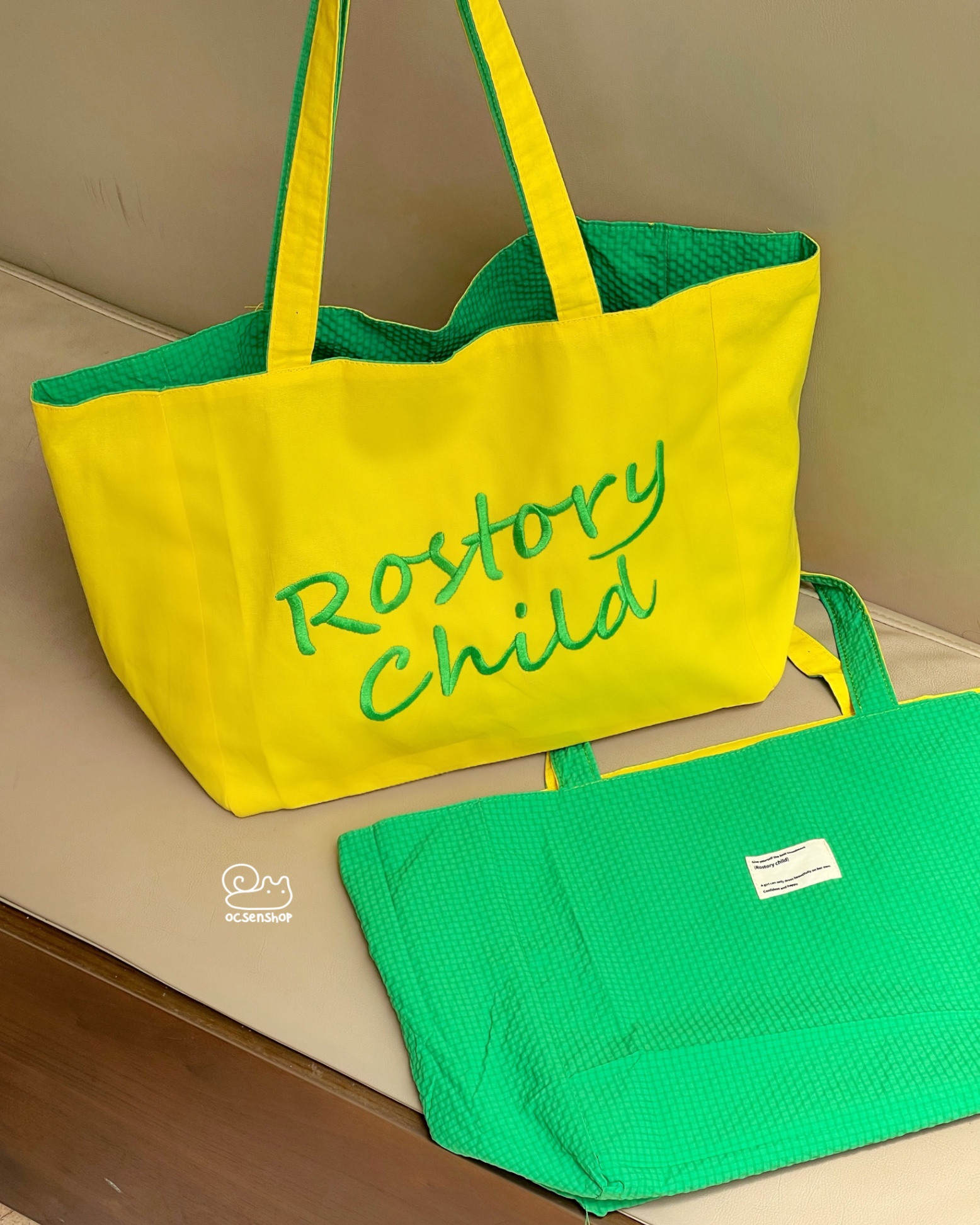 Totebag Rostory Child 2 mặt