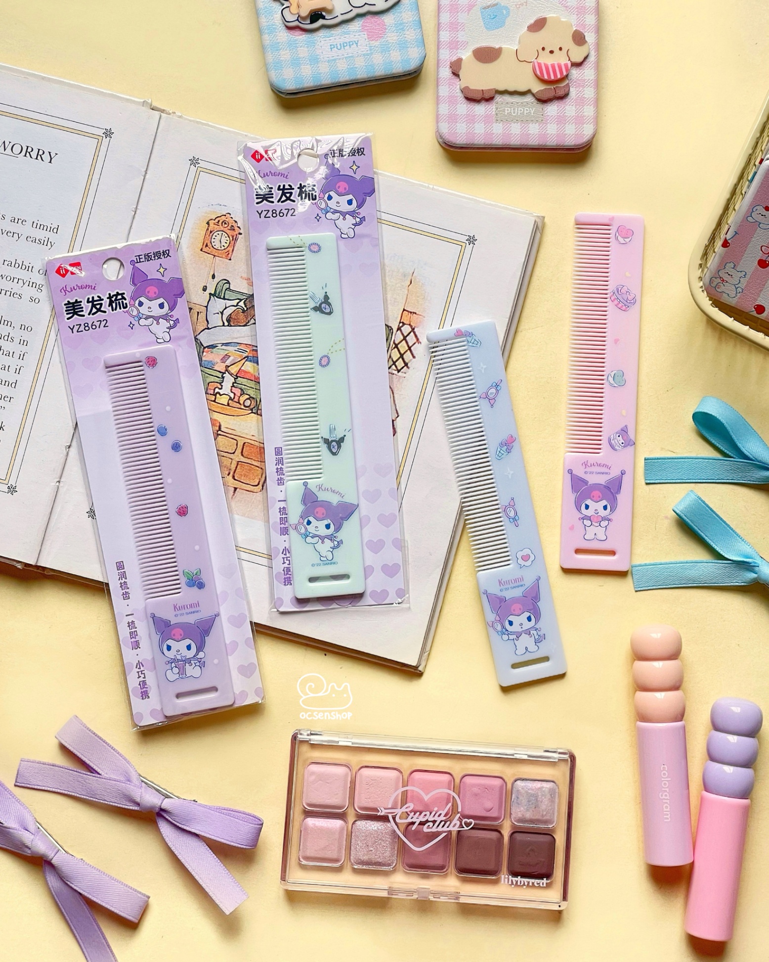 Lược cầm tay Kuromi