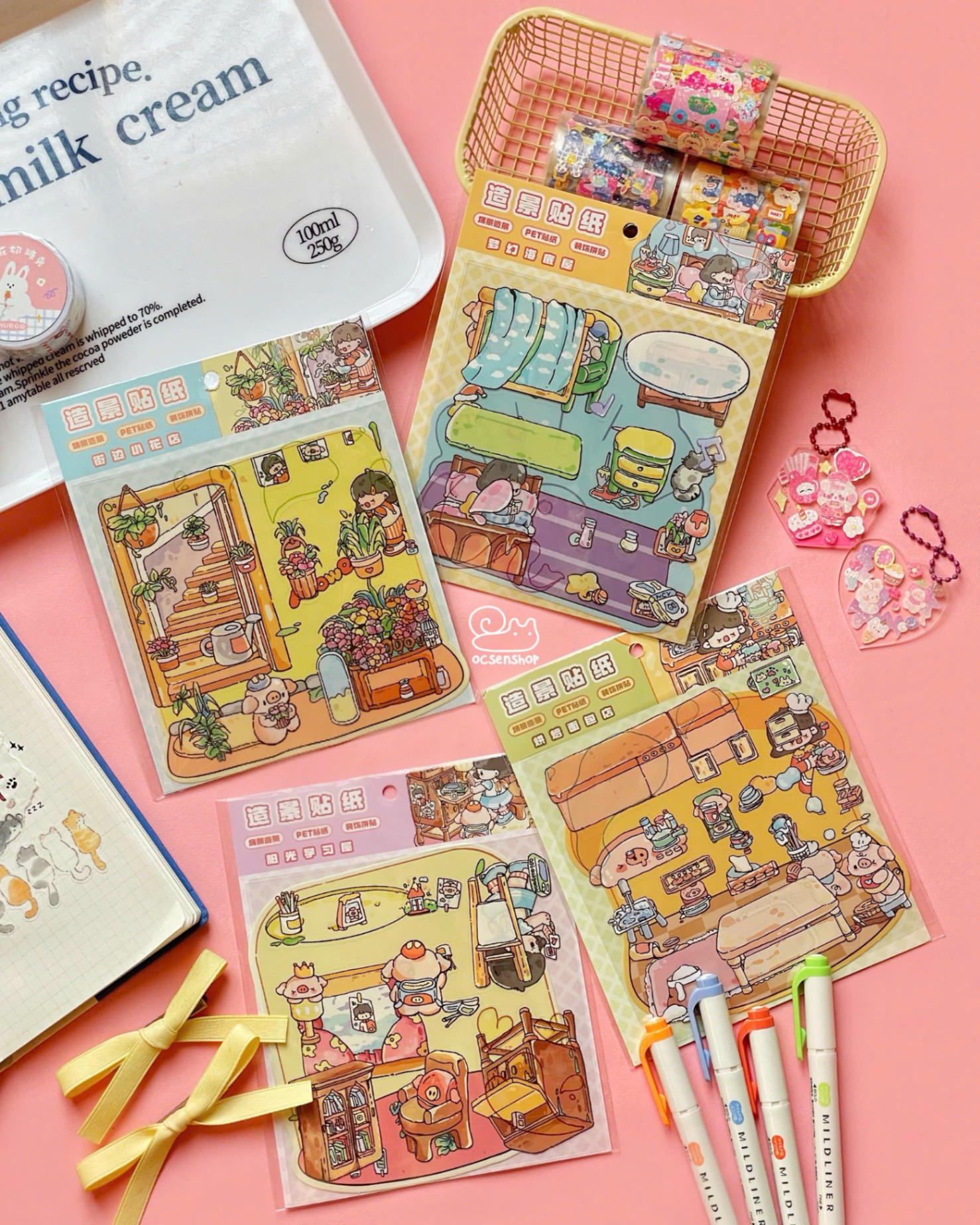 Sticker DIY Động vật 15k