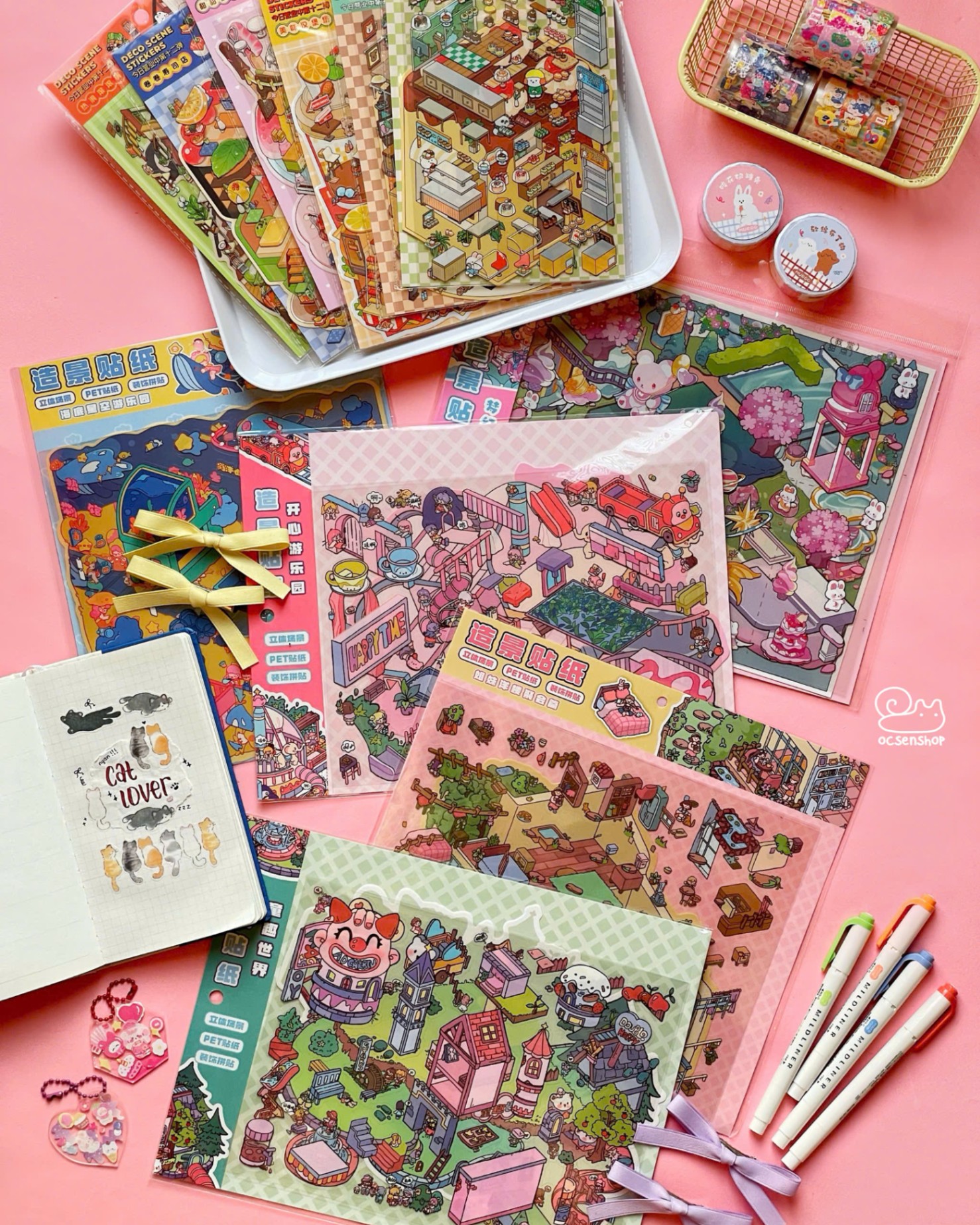 Sticker DIY Động vật 30k