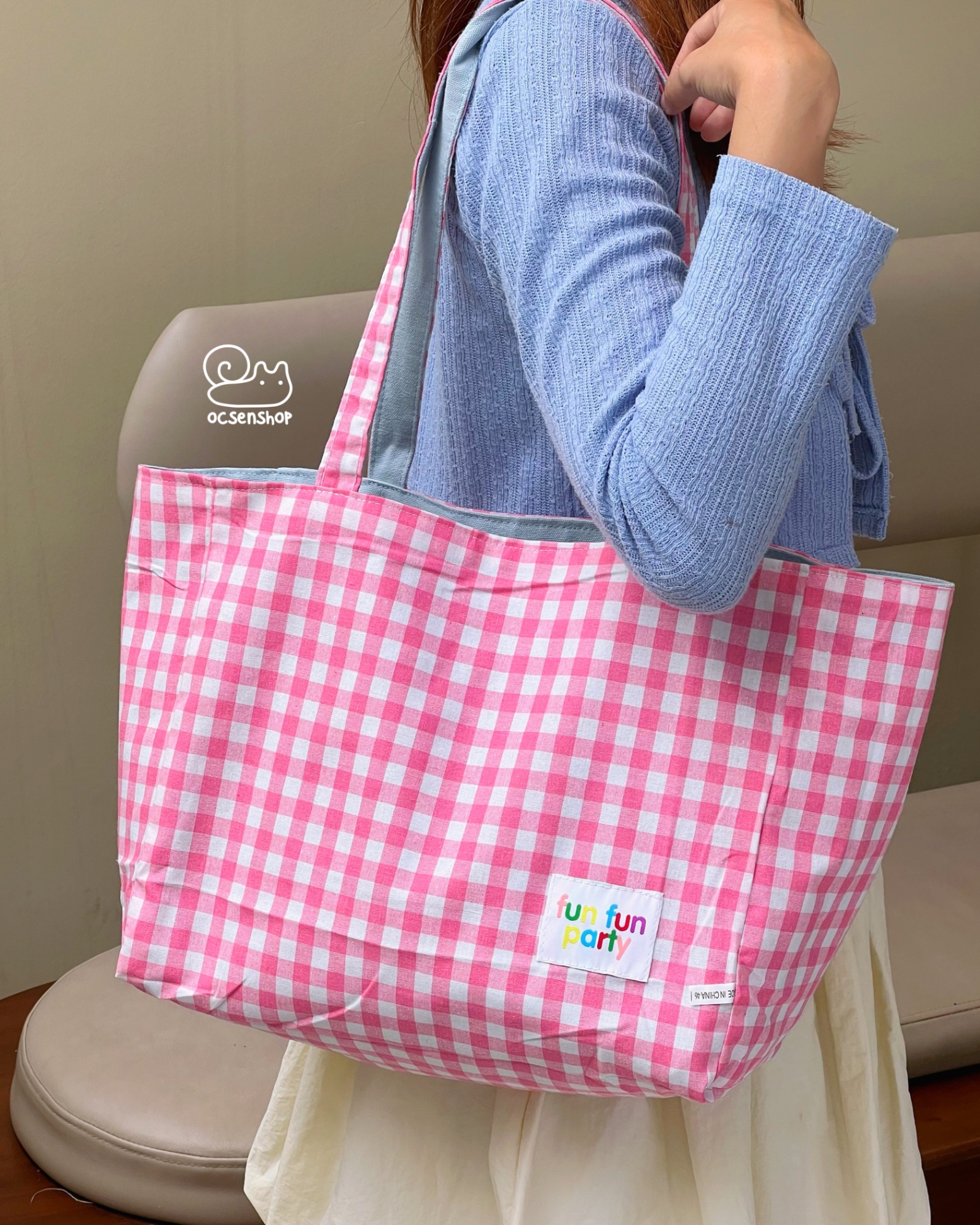 Totebag The good life is coming 2 mặt