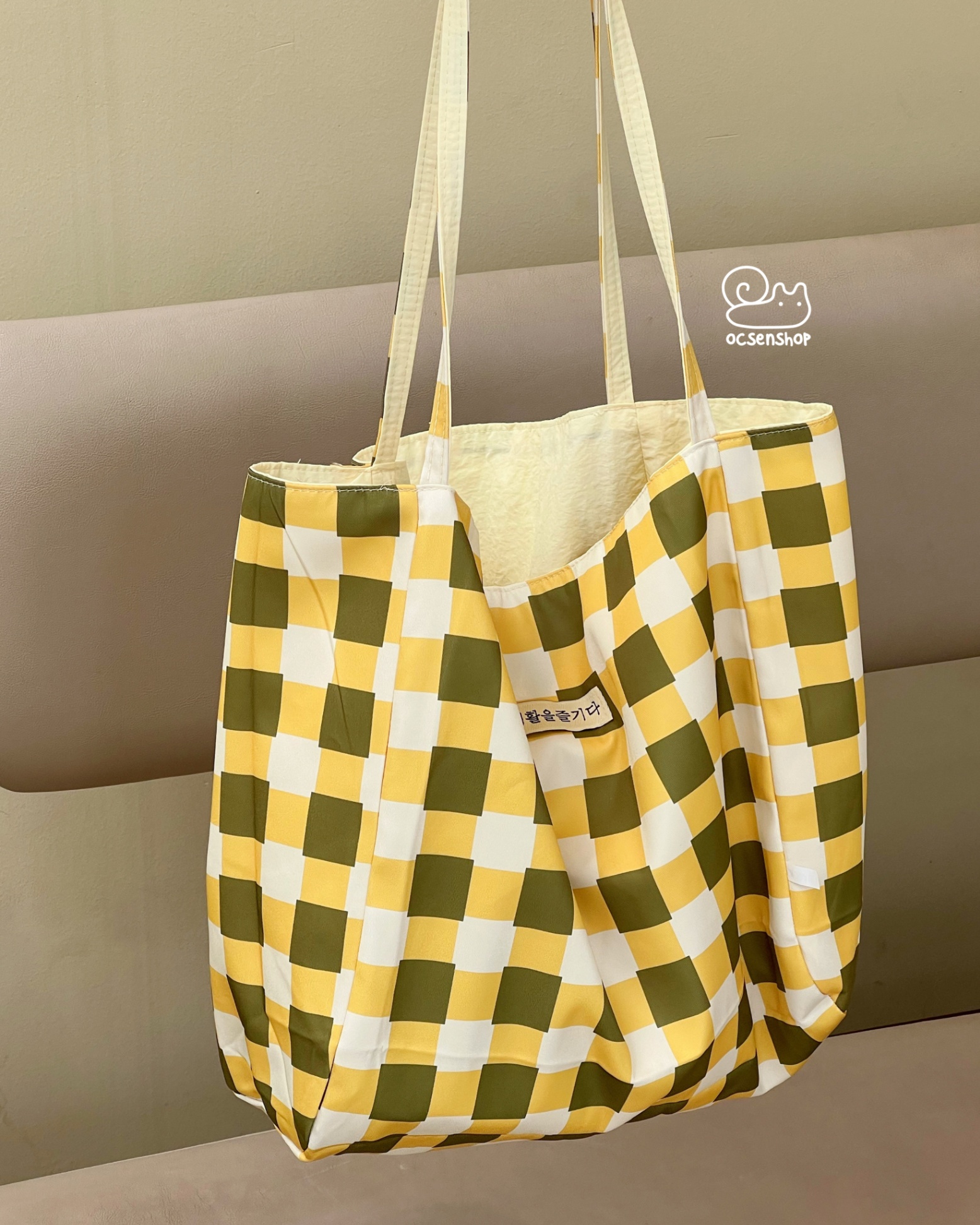 Totebag Yes honey all is well 2 mặt