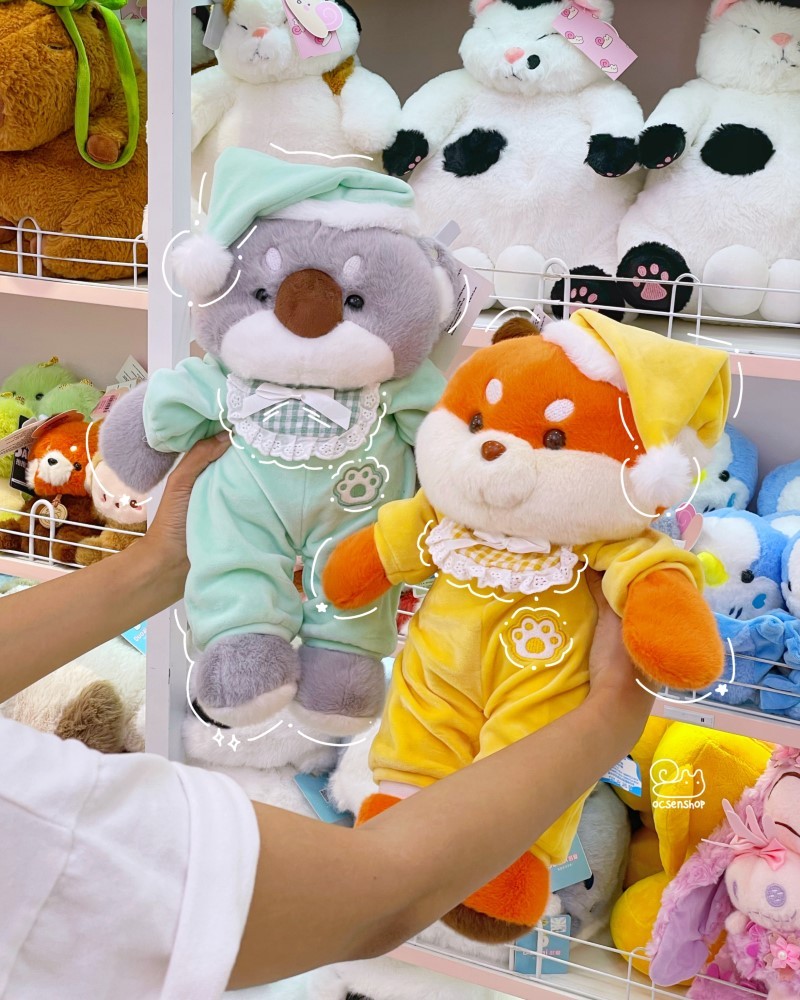 Gấu bông mặc đồ ngủ (40cm)