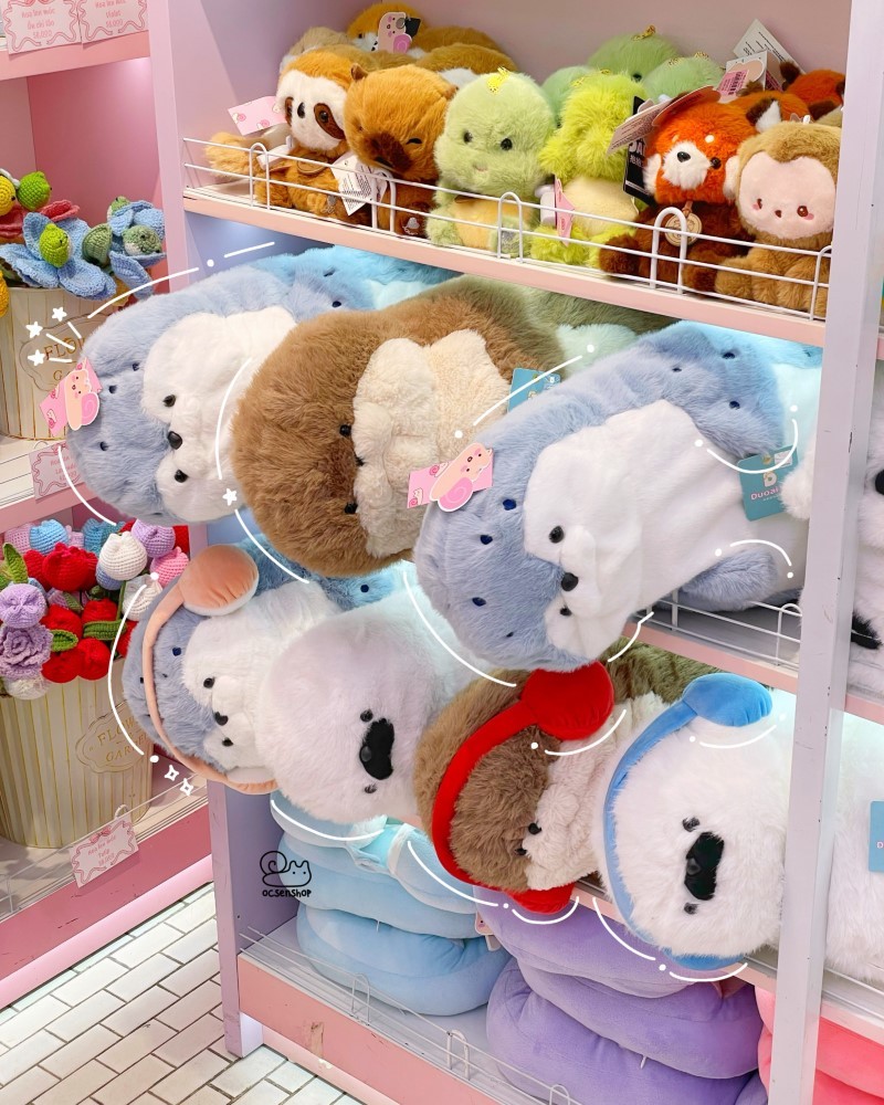 Hải cẩu bông nằm (70cm)