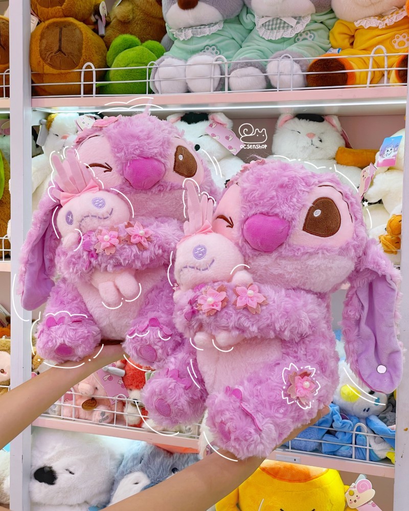 Stitch hồng bông