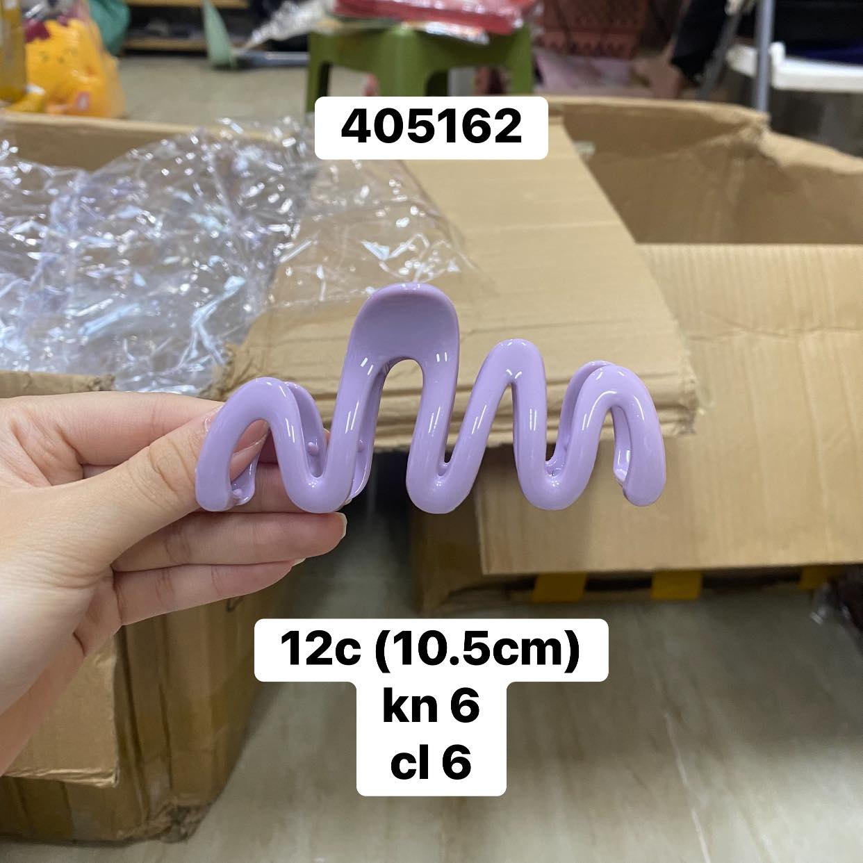 Kẹp càng cua gợn sóng (10.5cm)