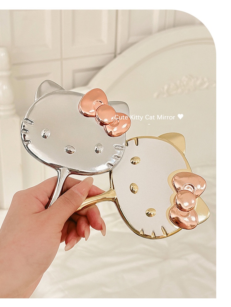 Gương cầm tay Hello Kitty