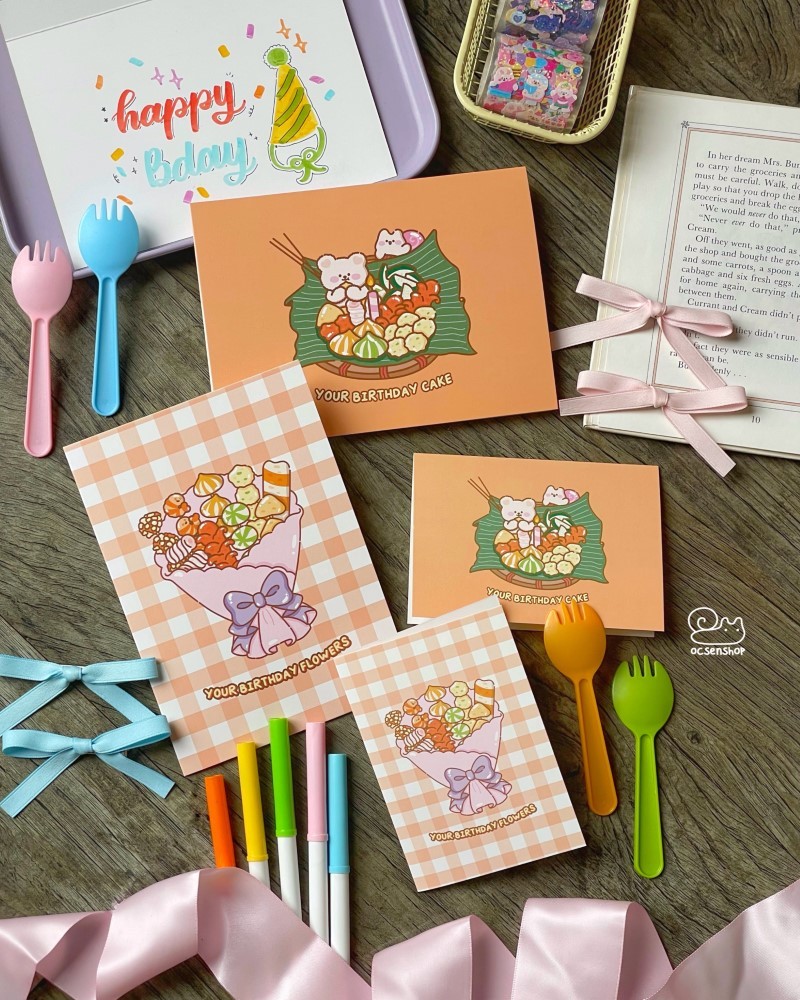 Thiệp Ốc sên khổng lồ