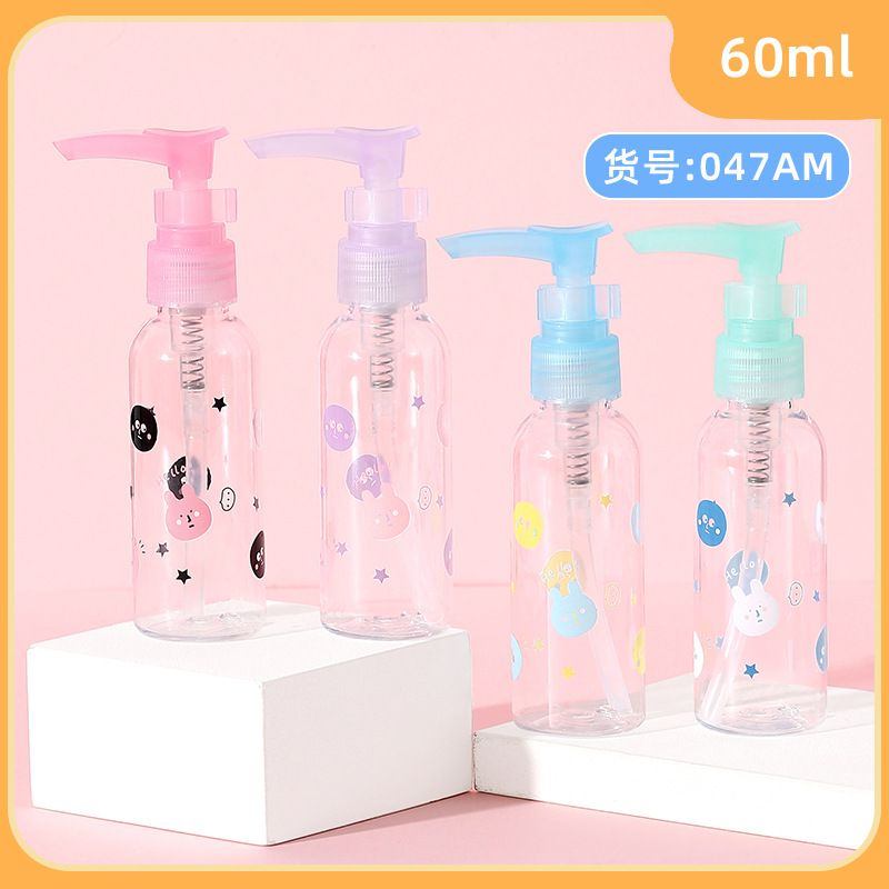 Lọ chiết nhựa mặt thỏ (dạng pump)(60ml)