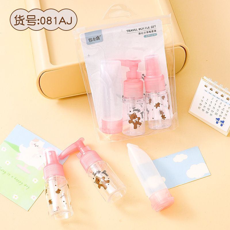 Bộ chiết nhựa Teddy bear (3c)