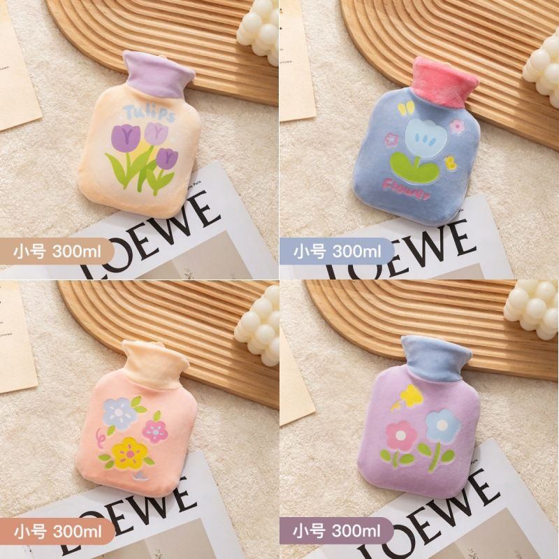 Túi chườm lông mịn Bông hoa (300ml)