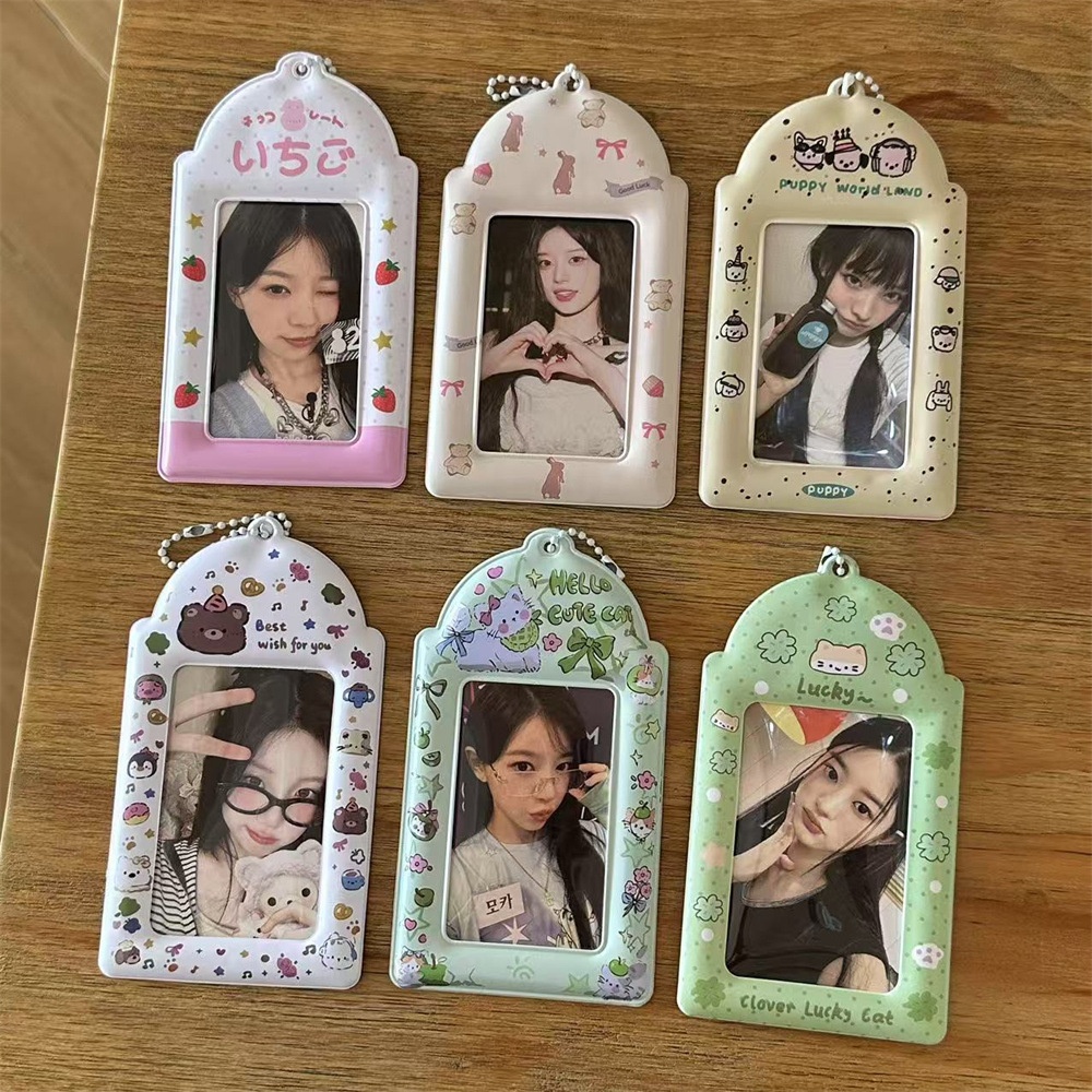 Card holder Động vật kèm móc (8x14cm)
