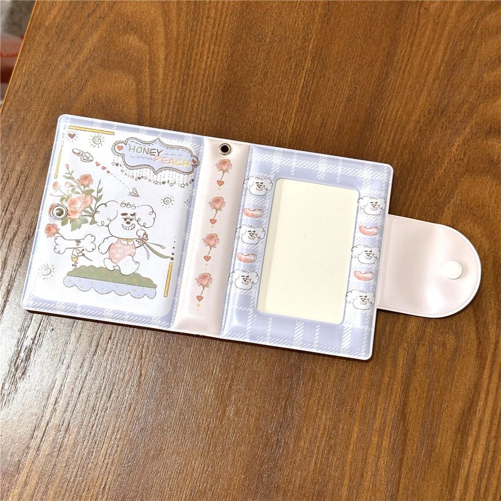 Collect book gập 3 cúc bấm