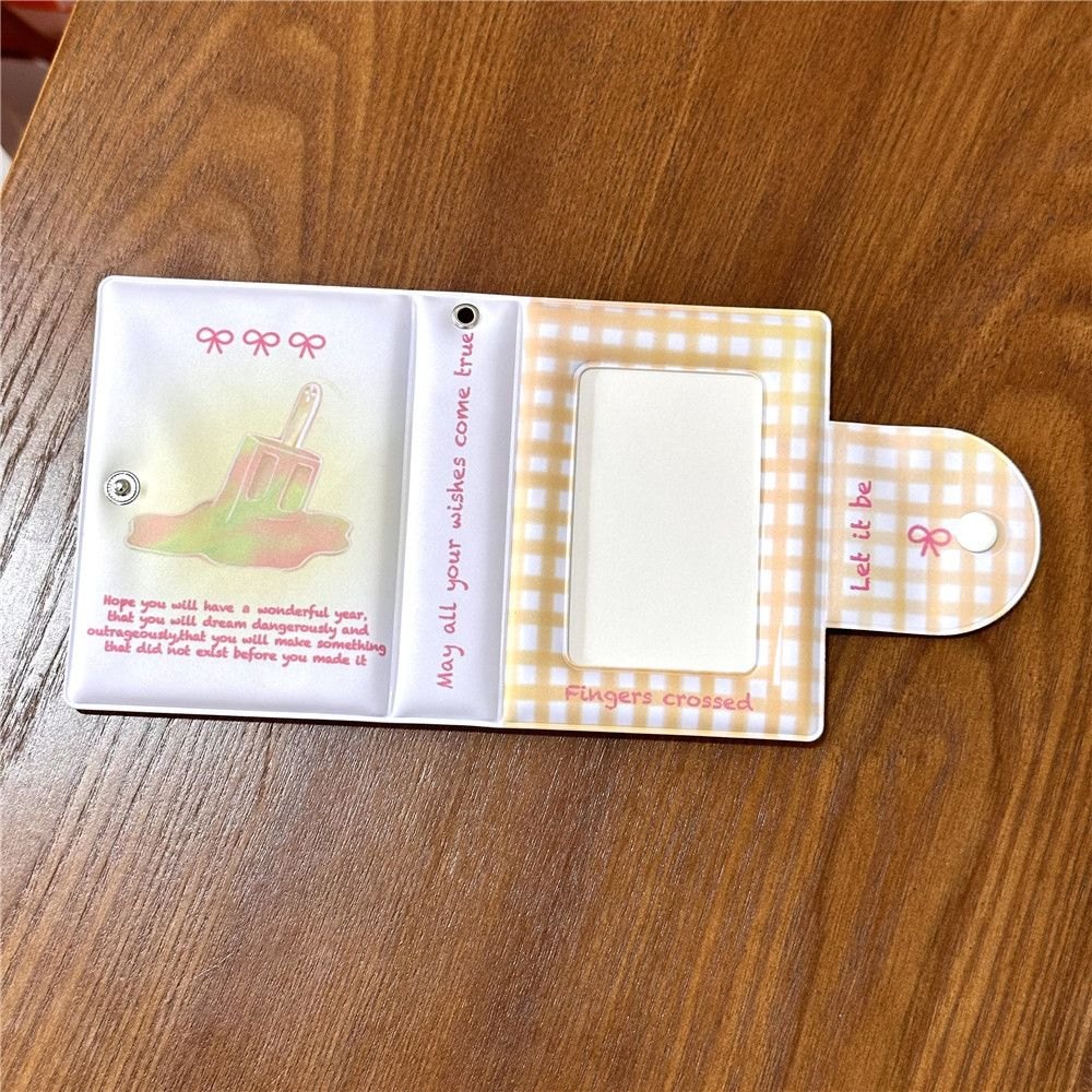Collect book gập 3 cúc bấm