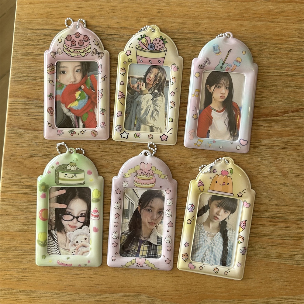 Card holder Đồ ăn kèm móc (14x8cm)