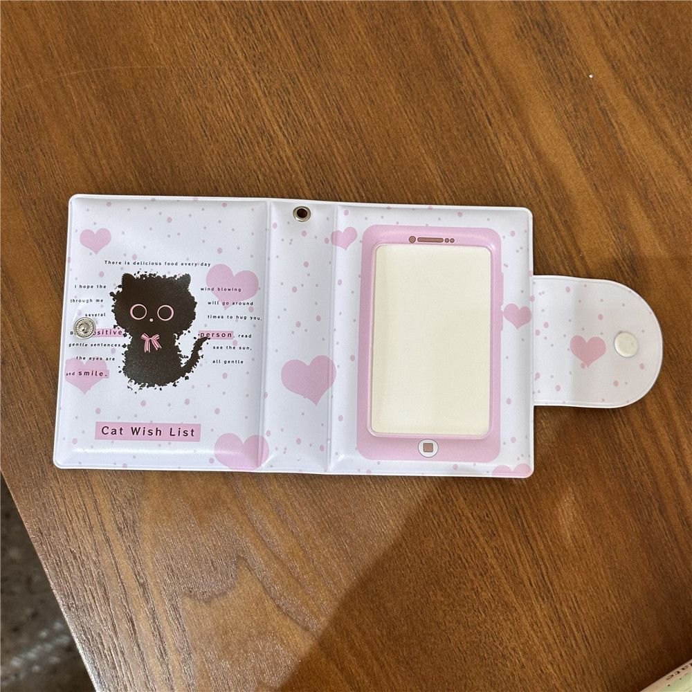 Collect book gập 3 cúc bấm