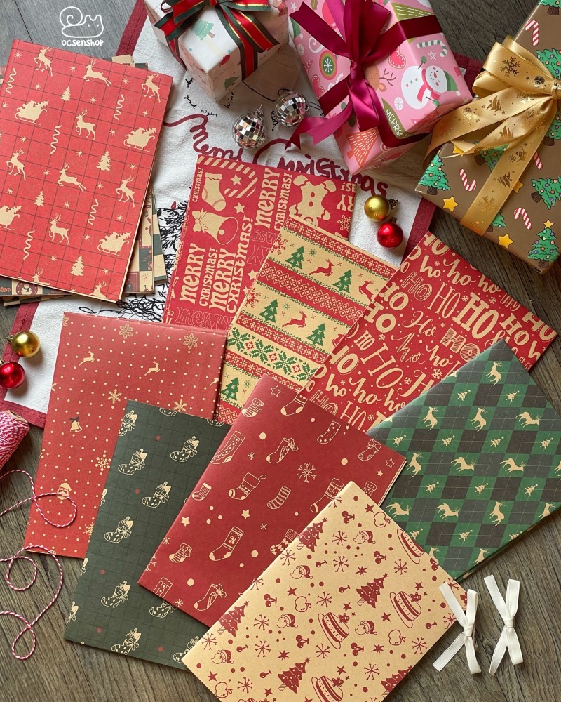 Giấy bọc quà 12k